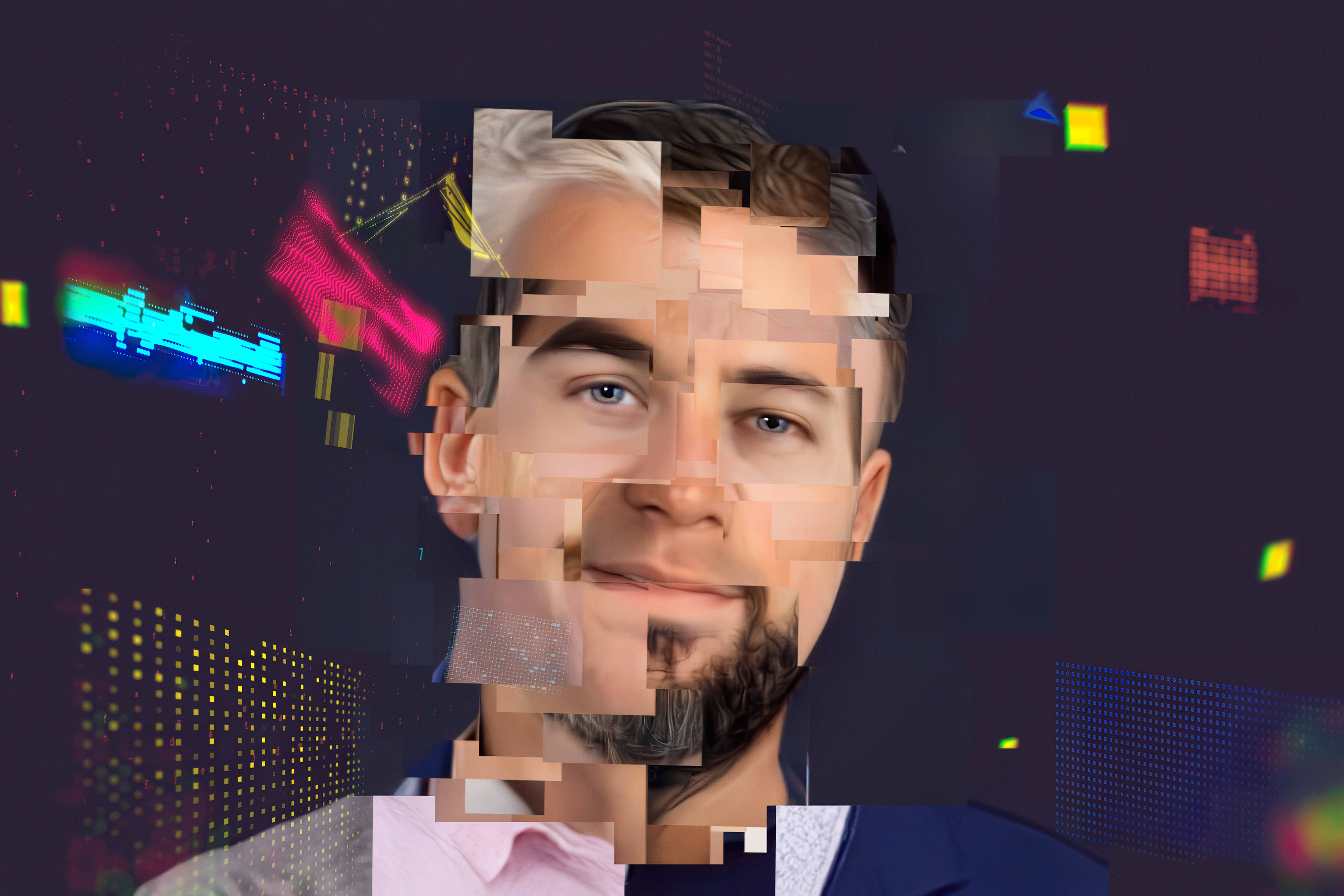 AI face image